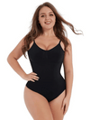 Body gaine amincissante dos nu, sous vêtement femme de couleur noir