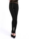 Legging chaud en velour taille haute